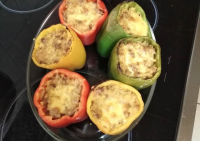 Recipe of Bobby Flay Classic Stuffed Peppers | All ... image