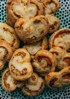 Savory Palmiers with Roasted Garlic and Rosemary Recipe ... image