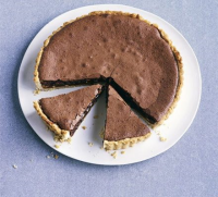 Chocolate, hazelnut & salted caramel tart recipe | BBC ... image