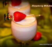Strawberry Milkshake | BBC Good Food image