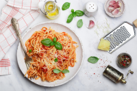 Pasta With Tomatoes and Basil Recipe by The Daily Meal ... image