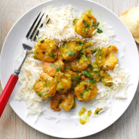 Curry Shrimp Recipe: How to Make It - Taste of Home image