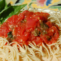 Fresh Tomato Pasta Recipe | Allrecipes image