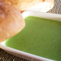 Peruvian Green Chile Sauce (Aji Verde) Recipe | Allrecipes image