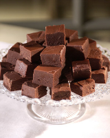 Chocolate Fudge Recipe | Martha Stewart image