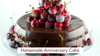 Homemade Anniversary Cake Recipe | Bake Anniversary Cake ... image