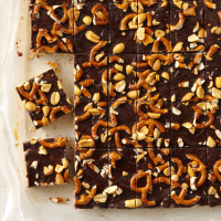 Chocolate Peanut Butter Crunch Bars Recipe: How to Make It image