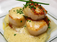 Scallops with Grand Marnier | Just A Pinch Recipes image
