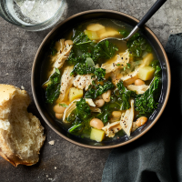 SOUP WITH KALE AND CHICKEN RECIPES