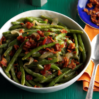Tangy Bacon Green Beans Recipe: How to Make It image