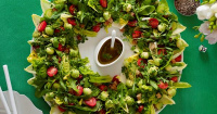 Christmas wreath salad recipe | Australian Women's Weekly Food image