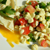 Fresh Corn Salsa with Orange and Lime Recipe | Allrecipes image