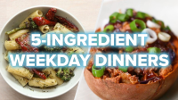 5 INGREDIENT DINNERS RECIPES