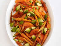 Roasted Carrots With Avocado Recipe - Food Network image