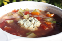 Tuscan Bean and Vegetable Soup Recipe - Food.com image