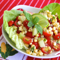 Easy Cherry Tomato Corn Salad Recipe | Allrecipes image