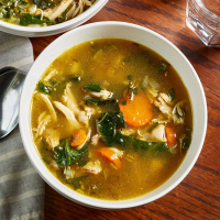 Low-Carb Chicken Soup Recipe | EatingWell image