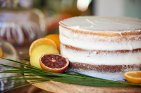 Ali Larter's Boozy Orange Cake Recipe | InStyle.com image