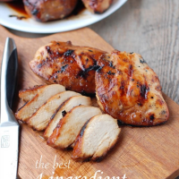 The Best 4 Ingredient Chicken Marinade | partners ... image