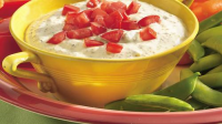 Creamy Pesto Dip Recipe - BettyCrocker.com image