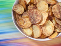 Homemade Salt and Vinegar Chips Recipe | Trisha Yearwoo… image