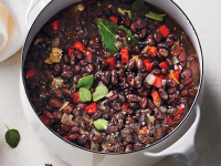 Savory Stewed Black Beans Recipe | Cooking Light image