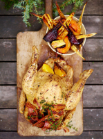 Roast chicken for two | Chicken recipes | Jamie Oliver recipes image