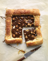 Chocolate-Almond Pastries Recipe | Martha Stewart image