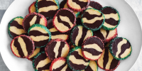 Zebra-Striped Shortbread Cookies Recipe Recipe | Epicuri… image