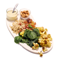 Indian Cauliflower and Quinoa Salad Recipe | MyRecipes image