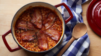 Baked Beans with Bacon Recipe | Martha Stewart image