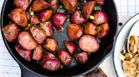 Skillet Potatoes Recipe | Martha Stewart image