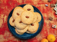 Lunar New Year Almond Cookies Recipe | Food Network image