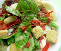Classic Spinach Salad Recipe - Food.com image