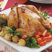 Simple Roast Chicken Recipe | EatingWell image