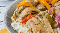 One-Pot Recipe: Braised Chicken Thighs with Bell Peppers ... image