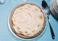 Peanut Butter Banana Cream Pie Recipe | Bon Appétit image