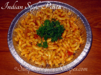 Indianstyle Pasta - Desi Pasta | Simple Indian Recipes image