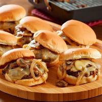 Grilled Short-Order Burgers - Recipes | Pampered Chef ... image