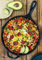 Chorizo Burrito Skillet - Mommy's Home Cooking - Easy ... image