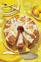 Lemon-Vanilla Pound Cake with Lavender Glaze Recipe ... image
