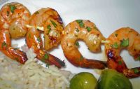 Sweet and Spicy Shrimp Kabobs Recipe - Food.com image