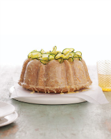 Zucchini Bundt Cake with Orange Glaze Recipe | Martha Stewart image