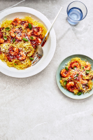 Spicy Spaghetti Squash with Shrimp | Southern Living image