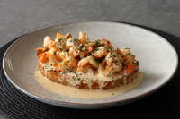 Creamy Garlic Shrimp Toast Recipe | Allrecipes image