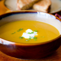Butternut and Apple Harvest Soup Recipe | Allrecipes image