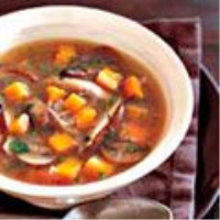Mushroom Soup with Winter Vegetables - Country Living image