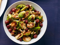 Roasted Brussels Sprouts with Grapes Recipe - Food Network image