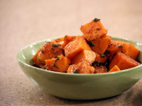 Sweet Potatoes Glazed with Molasses, Pecans and Bourbo… image