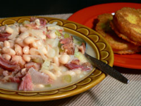 Ham Bone Beans : Taste of Southern image